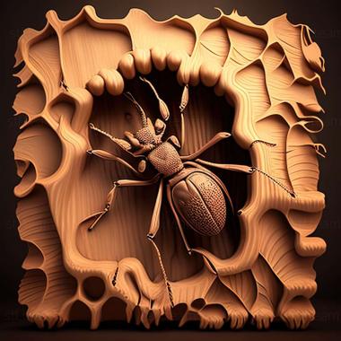 3D модель Pheidole davidsonae (STL)